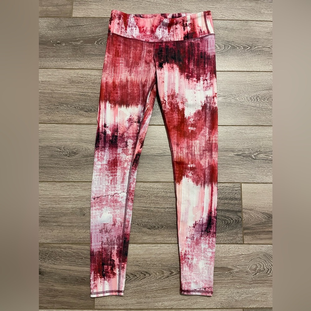 Alo Yoga Airbrush Leggings in Desert Sunset Size Medium - Picture 3 of 7
